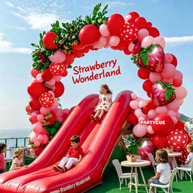Partycus berry theme backdrop ideal for first birthdays, baby showers, and weddings.