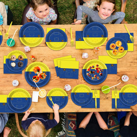 Party Greeting banana-themed tableware for versatile occasions