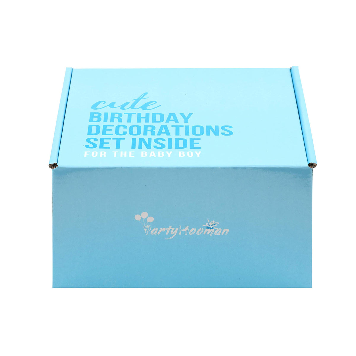 PartyHooman cake smash photo prop helps capture joyful family moments.