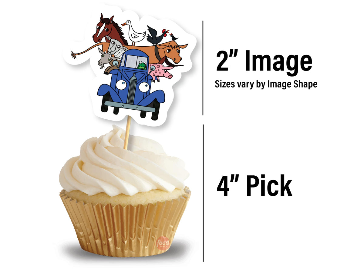 PartyKandy farm animal set perfect for birthday celebrations.