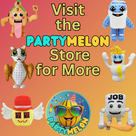 Partymelon Meowl room decor setup demonstrating cozy gaming atmosphere and character appeal.