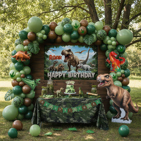 PartyMigo dinosaur foil balloons add whimsical characters for playful moments