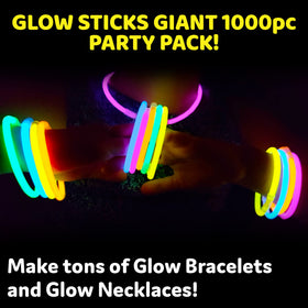 PartySticks 8-inch glow sticks glow 10-14 hours