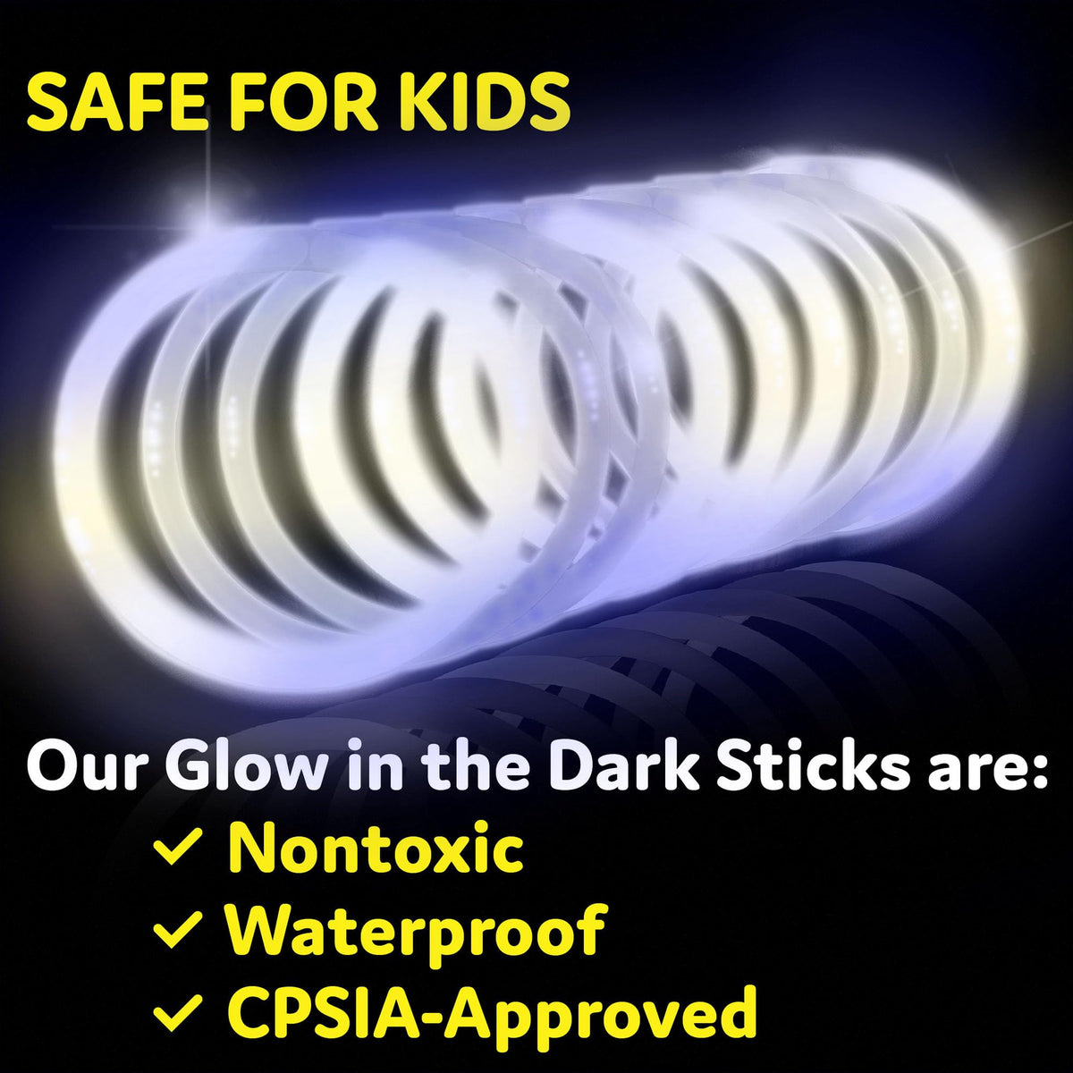 PartySticks glow sticks versatile for pool, birthday, and events