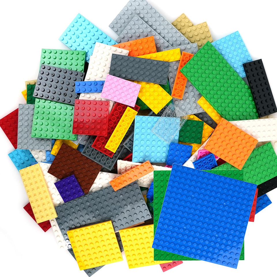 Pasacho classic baseplates laid out in a layout demo for expansive builds