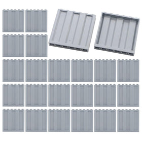 Pasacho classic wall bricks 24 pcs for versatile building projects and school crafts.