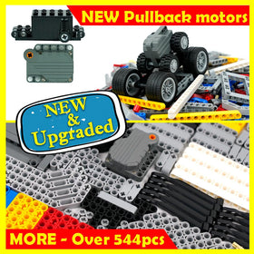 Pasacho pullback motors for action-ready model cars