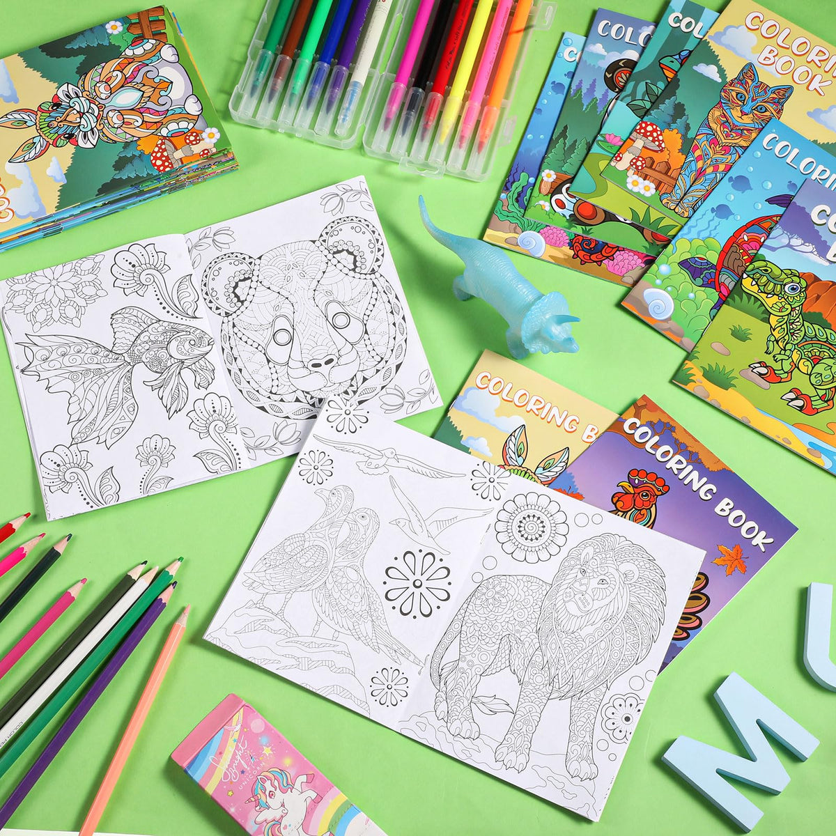 Pasimy coloring tote bags nonwoven provide a sturdy, reusable coloring surface.