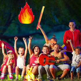 Pasimy fire-truck theme decor image, enhances firefighter party atmosphere.