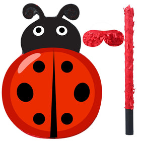 Pasimy Ladybug Pinata front view for festive party decor
