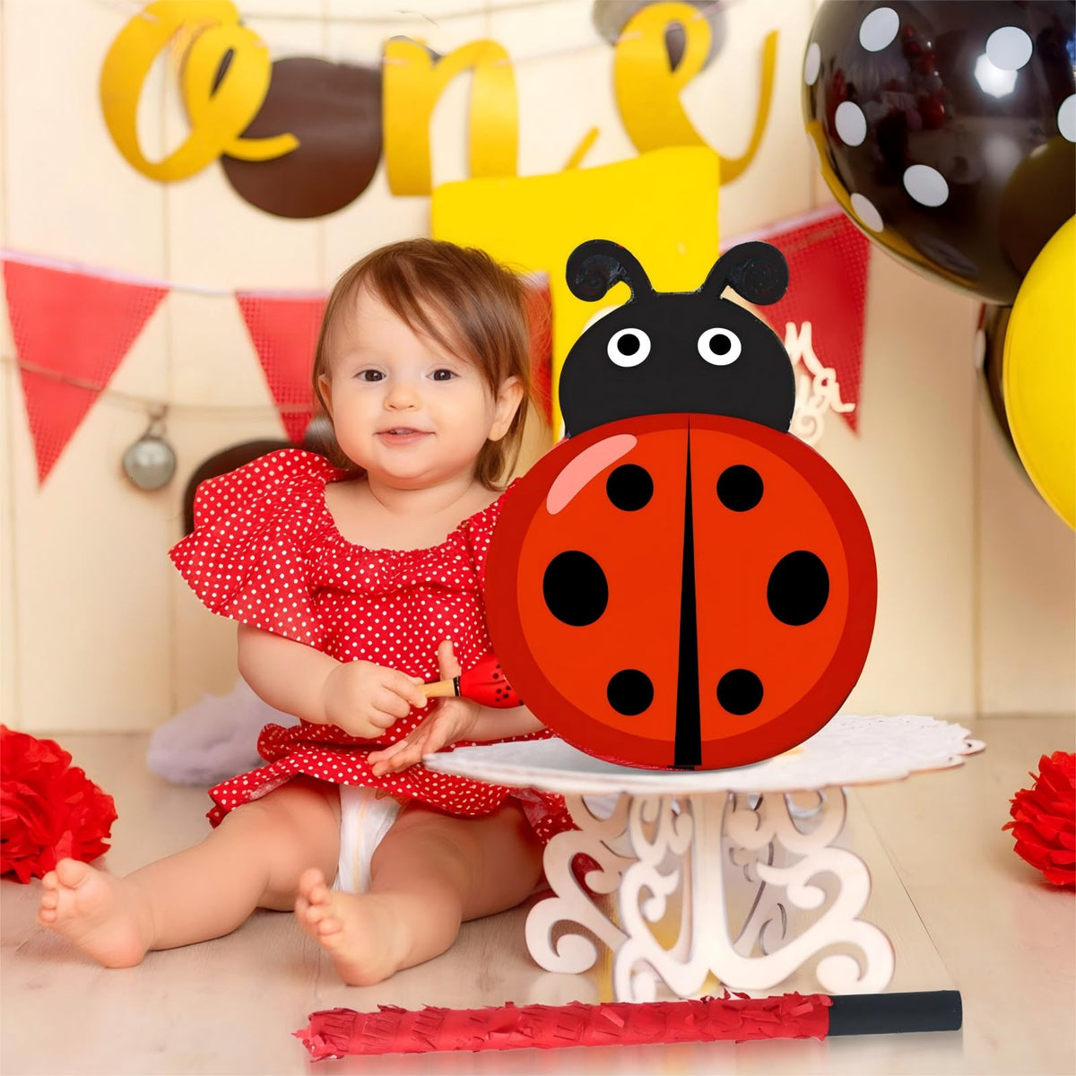 Pasimy Ladybug theme party decor elevates insect-themed celebrations