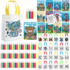 Pasimy mandala animals coloring books collection supports imaginative play and focused coloring.