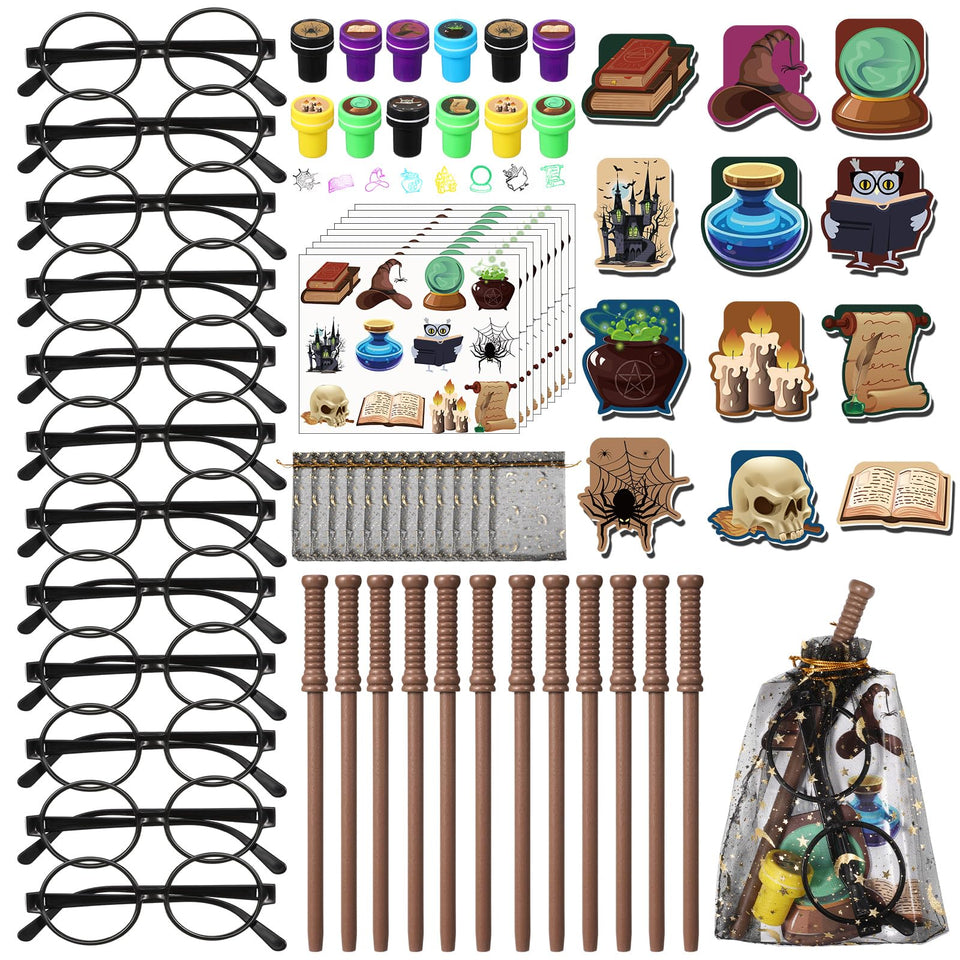 Pasimy wizard pencils in wand design for writing and dress-up fun