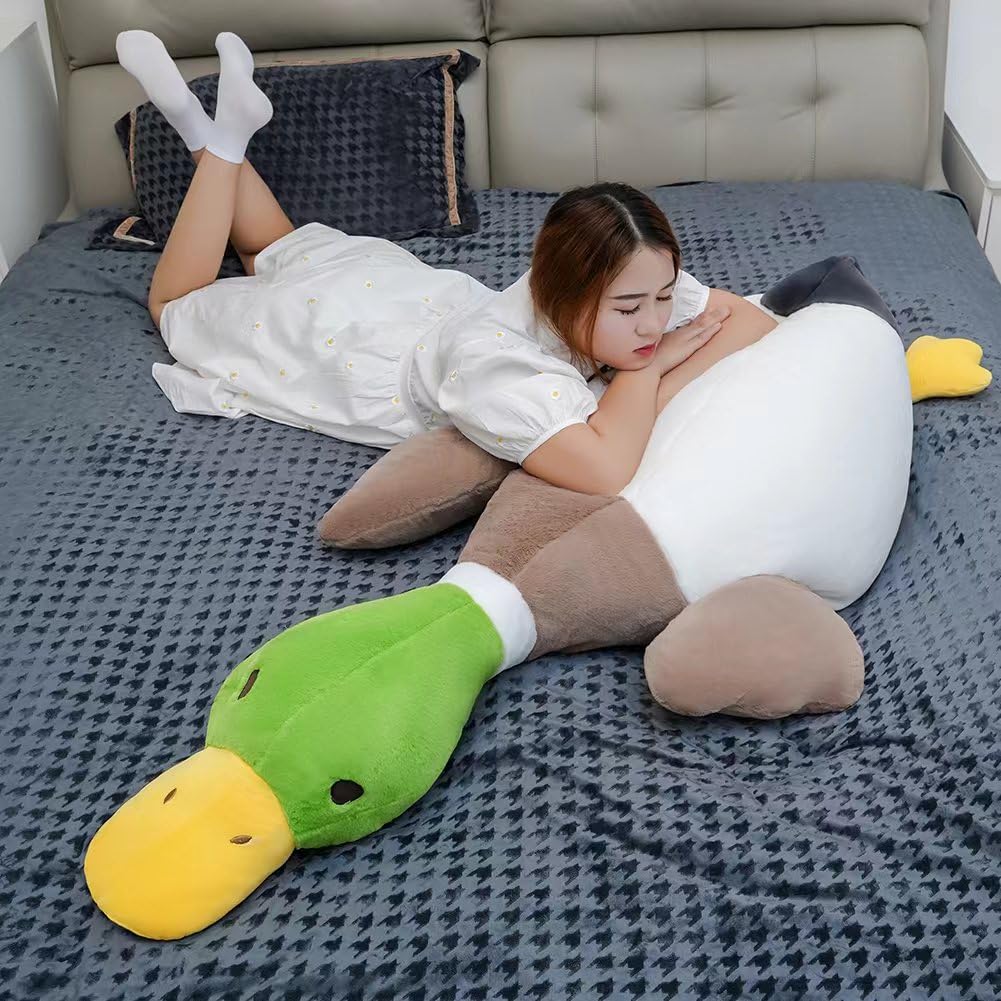 Pasrdqoyp Mallard Duck Plush in skin-friendly soft fabric
