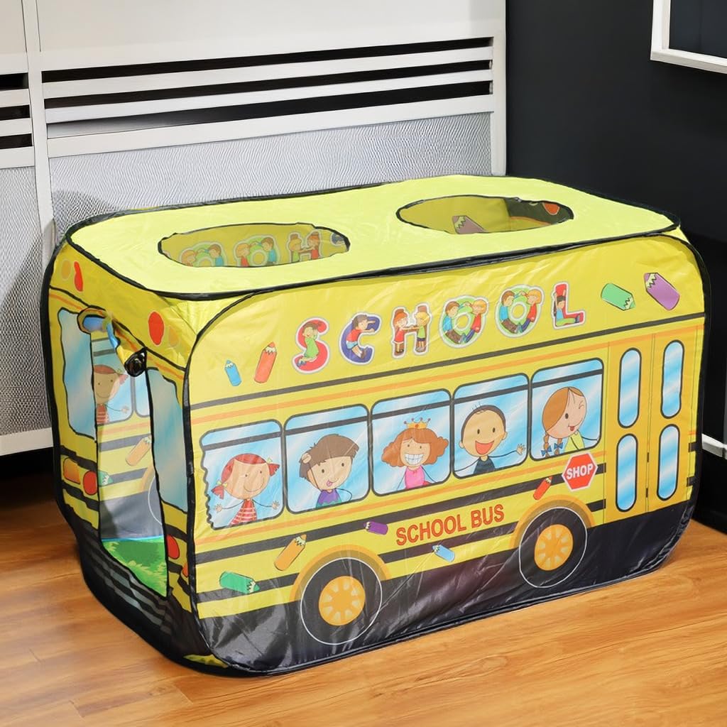 PASUXI Pop Up Tent with door curtain for safe, convenient entry