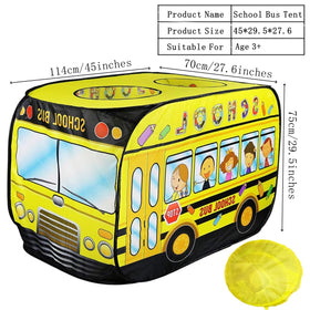 PASUXI Pop Up Tent two windows with basketball hoop feature for active play