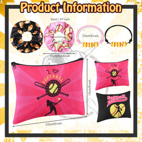 Paterr softball bracelets add color and comfortable wear to outfits.