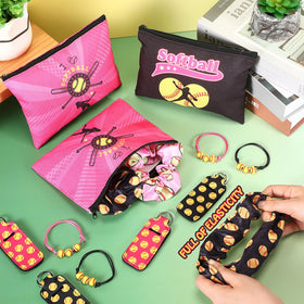 Paterr softball lipstick holder with neoprene protection for long-lasting use.