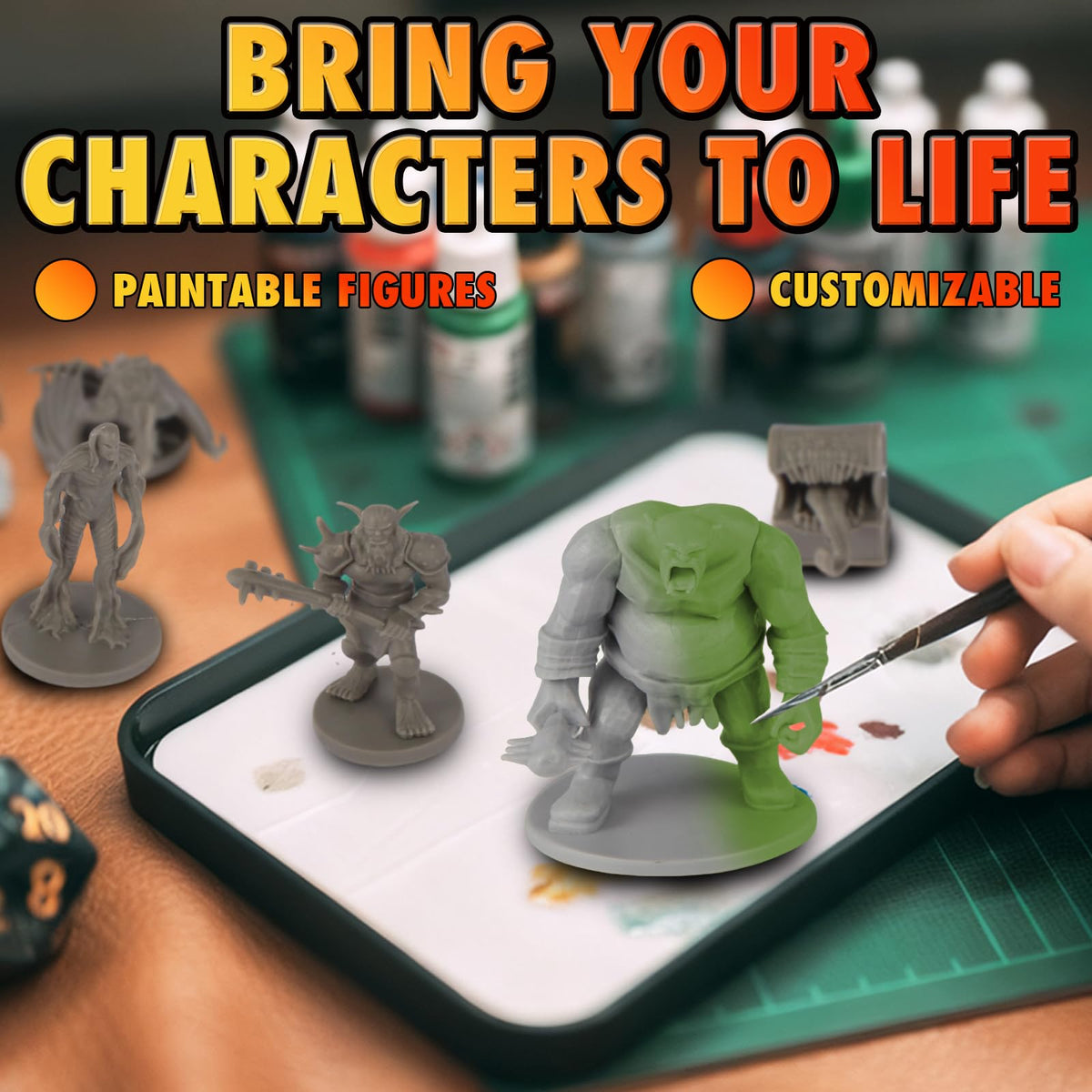 Path Gaming diverse RPG miniatures enhance encounters with varied roles