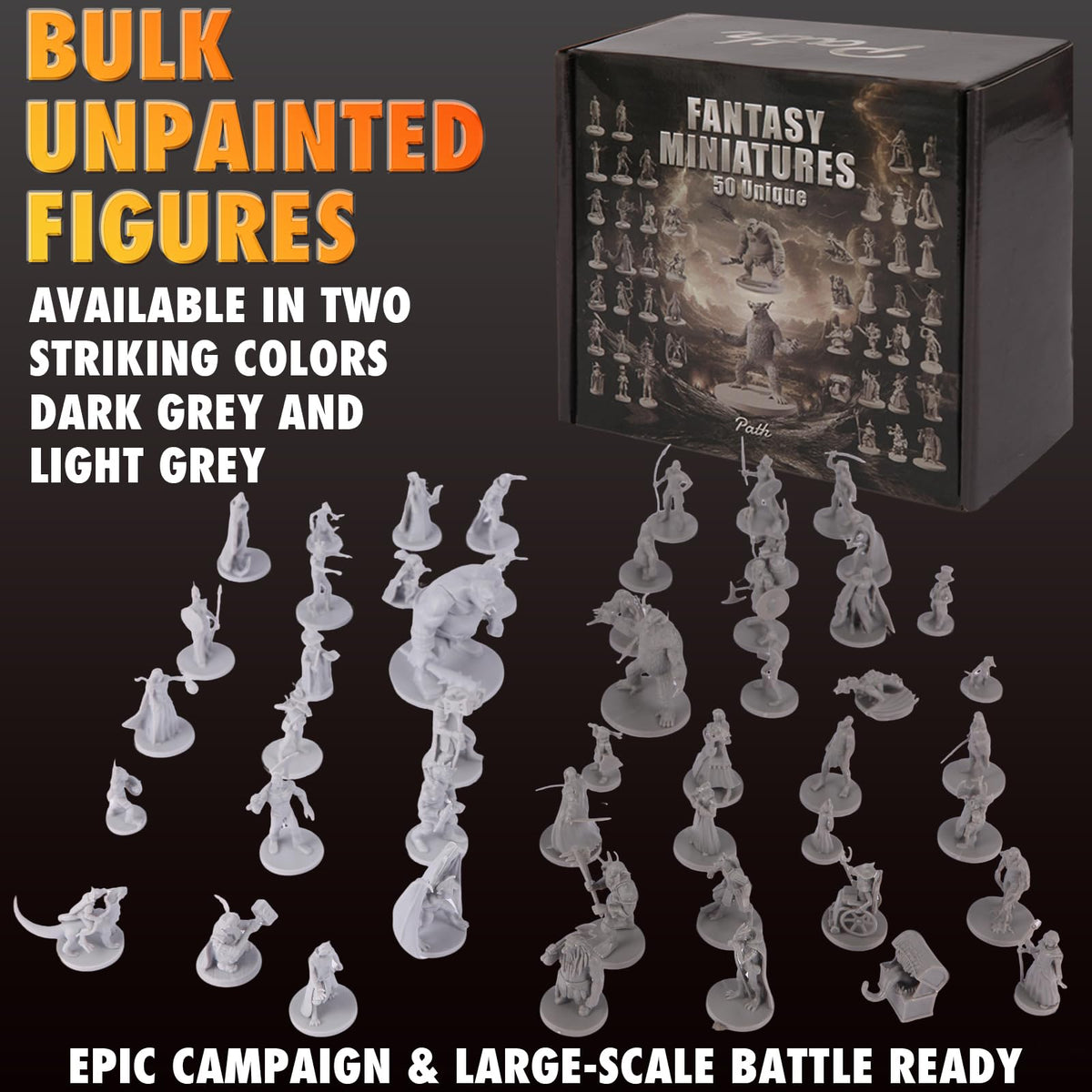Path Gaming durable non-toxic miniatures built to last campaigns