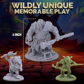 Path Gaming goblins: bulk miniatures enable fast crowd encounters