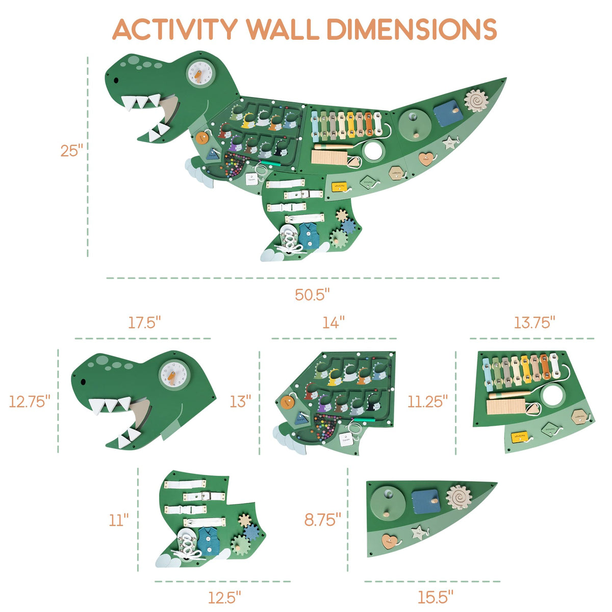 PATHFINDER PANDAS versatile wall panel suits playrooms, nurseries, and daycare waiting areas.
