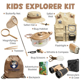 PATHFINDER PANDAS zookeeper costume for imaginative play and role-play.