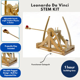PATHFINDERS Leonardo catapult teens-builders collaborating on a STEM challenge