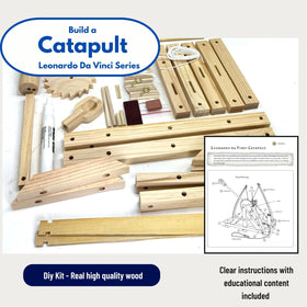 PATHFINDERS Leonardo catapult tension-lever mechanism enabling smooth aim and launch