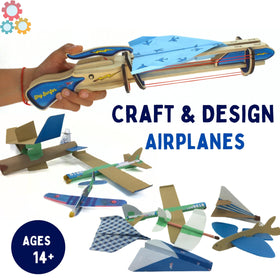 PATHFINDERS Paper Airplane Launcher in action demonstrates strong launch power.