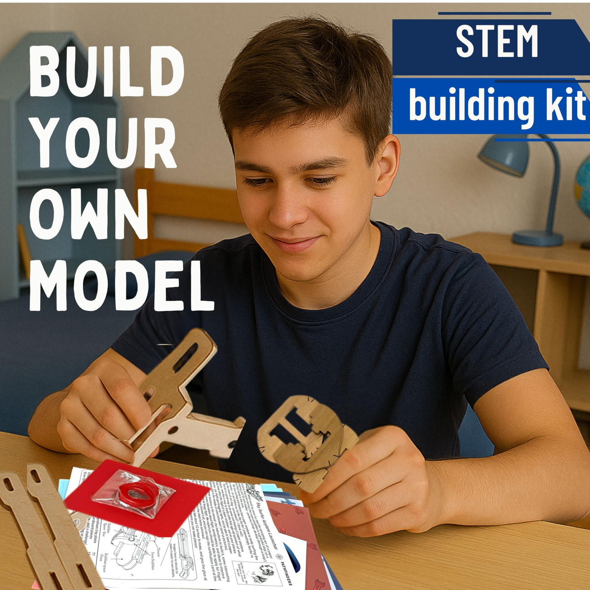 PATHFINDERS STEM kit designs illustrate multiple airplane styles for exploration.