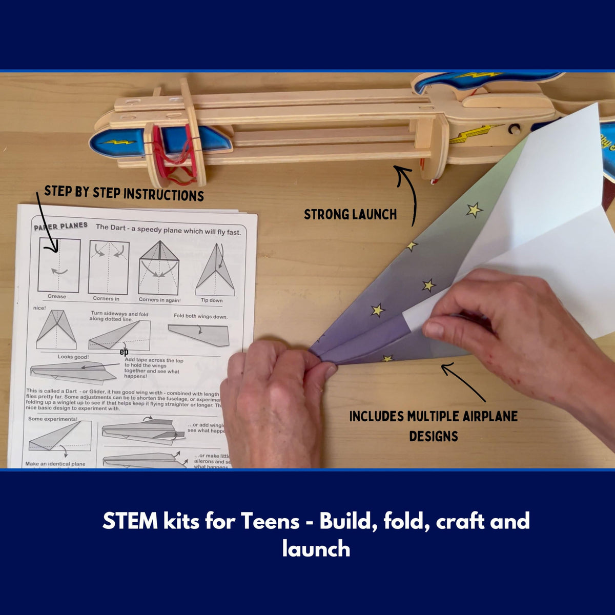 PATHFINDERS STEM kit assembly steps guide hands-on problem solving.