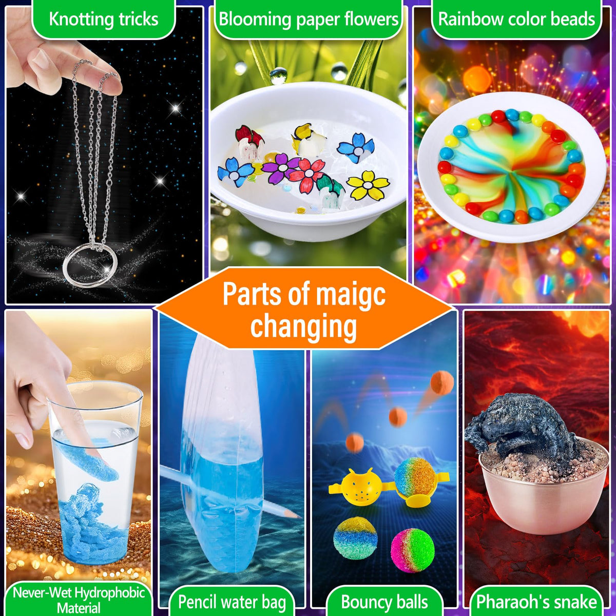 PATIFEED crystal growing activity creates shimmering crystals for STEM exploration