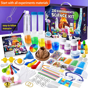 PATIFEED full color lab book guides step-by-step science projects