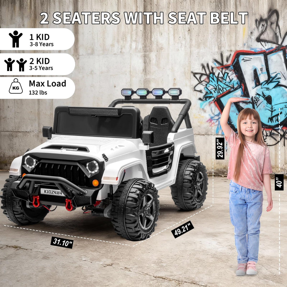 Patikuin battery and safety features for peace of mind.