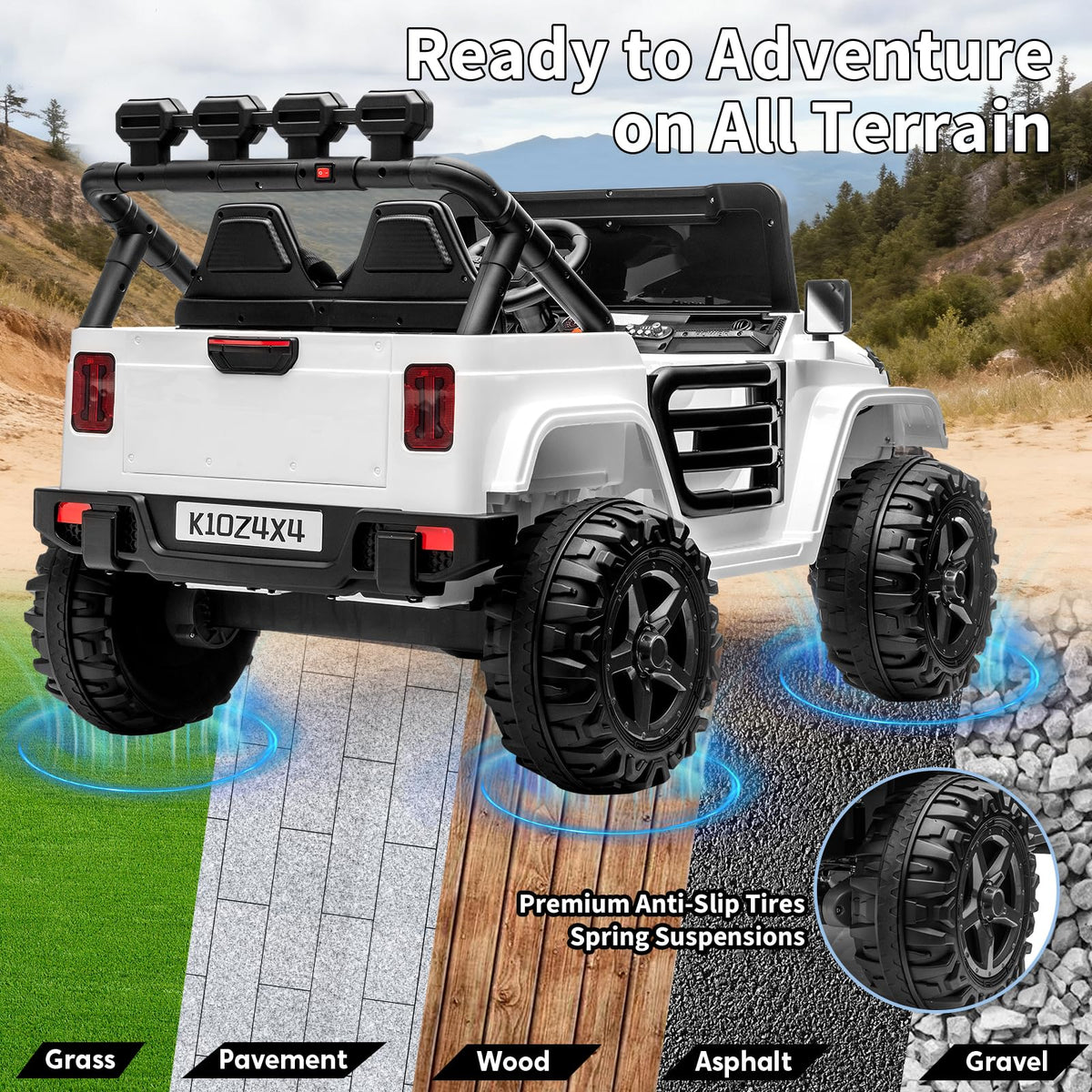 Patikuin 24V dual-motor drive highlights powerful performance.