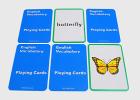 Pat's Flash Cards thicker card stock enhances durability for frequent use.