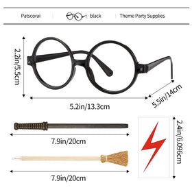 Patscorai witch broom pencil for playful costumes and classroom activities.