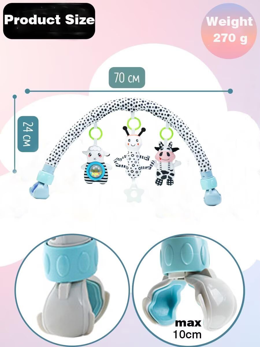 Pau1Hami1ton rotating-ball arch toy boosts tactile exploration for infants