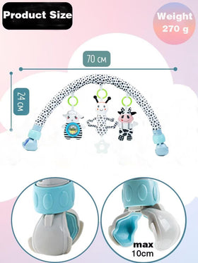 Pau1Hami1ton rotating-ball arch toy boosts tactile exploration for infants