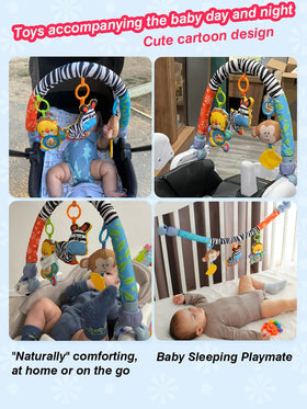 Pau1Hami1ton universal-fit toy bar attachment to strollers, cribs, and car seats