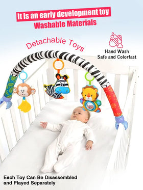 Pau1Hami1ton washable crib toy set designed for easy cleaning