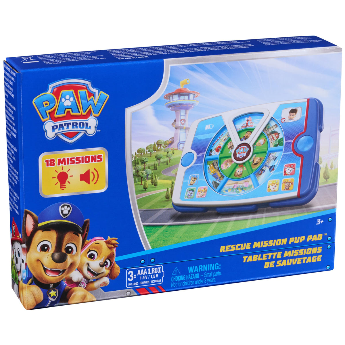 Paw Patrol Academy Pup Pad offers missions and pup choices to spark stories