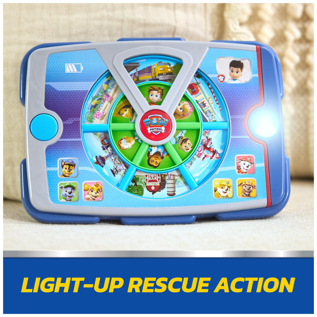 Paw Patrol Academy Pup Pad interactive panel encourages creative storytelling during playtime