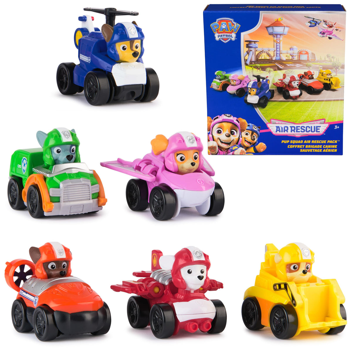 PAW Patrol Air Rescue Chase racer car ready for pretend rescues