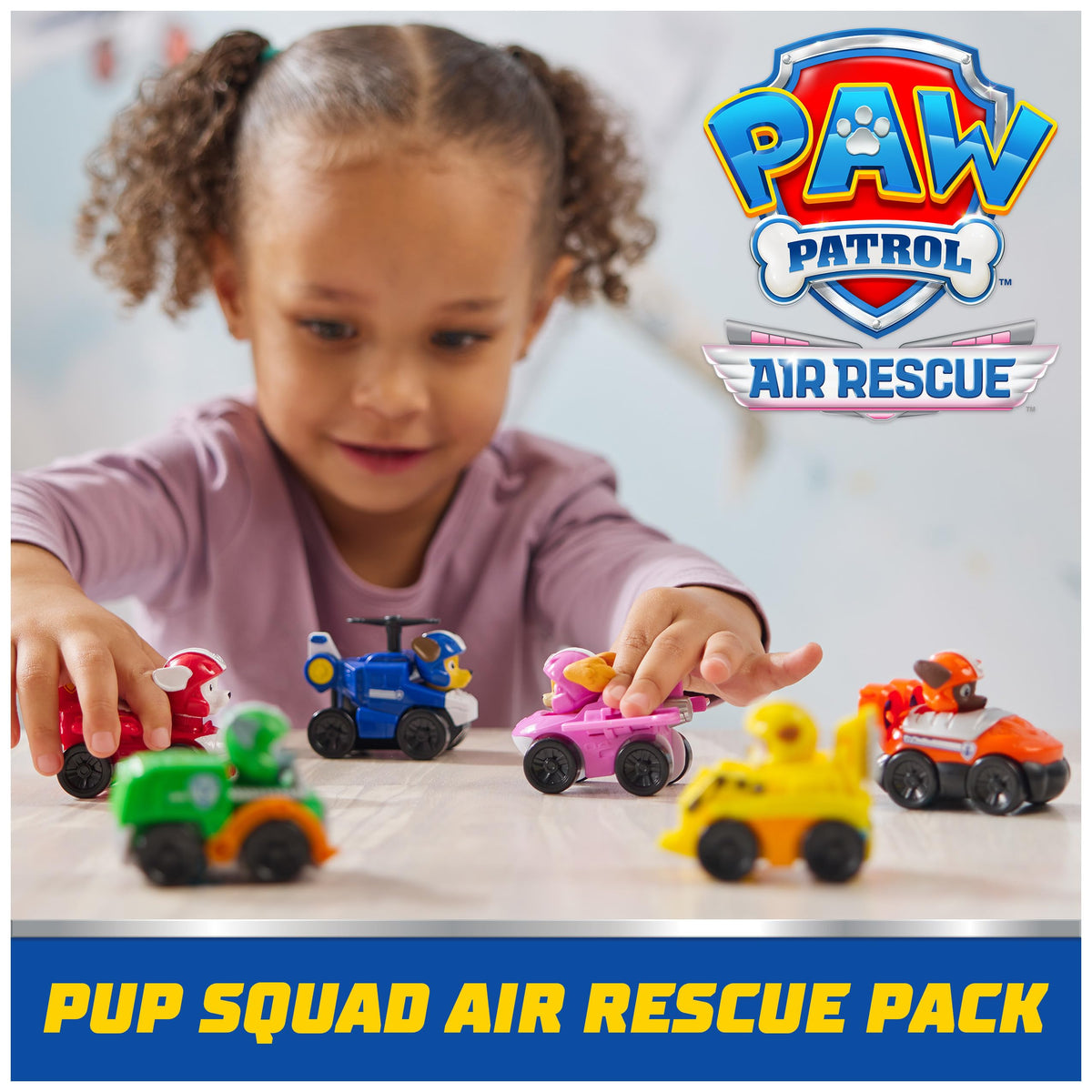 PAW Patrol Air Rescue Marshall racer car ready for action-packed play
