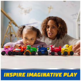 PAW Patrol Air Rescue Rubble racer car designed for construction play