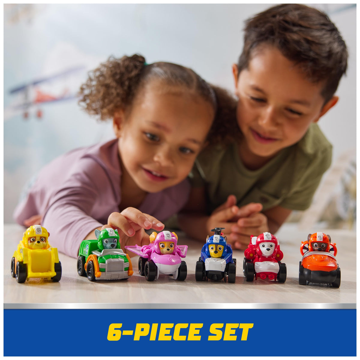 PAW Patrol Air Rescue Skye racer car for soaring adventures