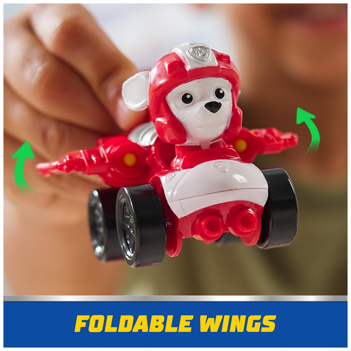 PAW Patrol Air Rescue Pup Squad Racers set shown together for collection