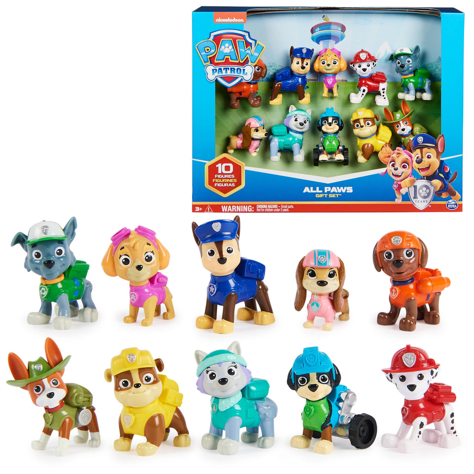 PAW Patrol All Pups on Deck Chase figure for imaginative rescue adventures.